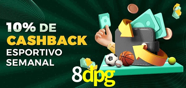 10% de bônus de cashback na 8dpg